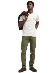 Lee Koszulka w kolorze kremowym rozmiar: XXL. Brązowe bezrękawniki Lee, xxl, bez wzorów, z bawełny, bez kołnierzyka, bez ramiączek. Za 65.23 zł.