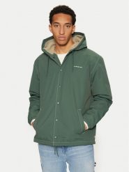 Quiksilver Kurtka przejściowa Rain Cloud EQYJK04110 Zielony Regular Fit. Zielone kurtki Quiksilver, m, bez wzorów, z bawełny, bez kaptura. Za 419.99 zł.