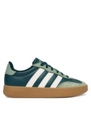 Adidas Sneakersy Barreda JP5926 Zielony. Zielone buty sportowe casual Adidas, bez wzorów, ze skóry, bez zapięcia. Za 279.99 zł.