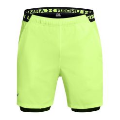 Spodenki treningowe męskie Under Armour Vanish Woven 2in1 Sts. Zielone buty treningowe Under Armour, m, bez wzorów. Za 179.99 zł.