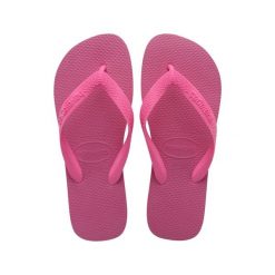 Japonki Havaianas Top. Czerwone japonki Havaianas, bez wzorów, z gumy. Za 79.99 zł.