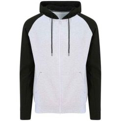 Bluza Bejsbolowa Unisex Dla Dorosłych Just Hoods. Brązowe bluzy AWDIS, m, bez wzorów, bez kaptura. Za 172.99 zł.