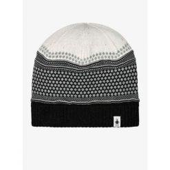 Czapka zimowa Smartwool Popcorn Cable Beanie - natural. Białe czapki zimowe Smartwool, bez wzorów. Za 118.99 zł.