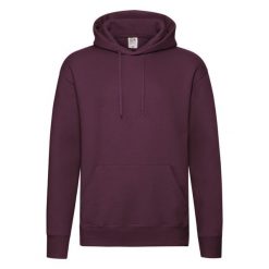Męska Bluza Z Kapturem Premium. Brązowe bluzy z kapturem Fruit of the Loom, l, bez wzorów, z kapturem. Za 111.99 zł.