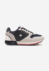 Granatowe Buty Sportowe Sneakersy z Ozdobnym Liściem i Perforacją Zaliennea. Niebieskie buty sportowe casual Born2be, bez wzorów, z dresówki, bez zapięcia. W wyprzedaży za 111.99 zł.