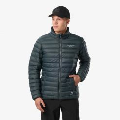 Kurtka Puchowa Wędrówki Mężczyzna Himalaya Izolujący. Zielone kurtki SWEDEMOUNT, m, bez wzorów, z materiału, na golfa. Za 599.99 zł.