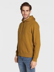Petrol Industries Bluza M-3020-SWH003 Żółty Regular Fit. Żółte bluzy Petrol Industries, l, bez wzorów, z bawełny, bez kaptura. Za 99.99 zł.