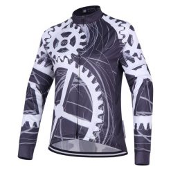 Koszulka rowerowa z długim rękawem męska madani. Białe bluzy MADANI, l, bez wzorów, bez kaptura. Za 99.00 zł.