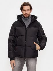Tommy Hilfiger Kurtka puchowa New York MW0MW32771 Czarny Regular Fit. Czarne kurtki Tommy Hilfiger, m, bez wzorów, z puchu, bez kaptura. Za 849.99 zł.