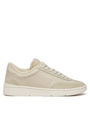 MICHAEL Michael Kors Sneakersy Wilton Lace Up 42F4WLFS2L Beżowy. Brązowe buty sportowe casual MICHAEL Michael Kors, bez wzorów, ze skóry, bez zapięcia. Za 639.99 zł.