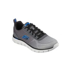 Buty treningowe męskie Skechers Track Ripkent. Szare buty treningowe Skechers, bez wzorów, z gumy. Za 249.99 zł.