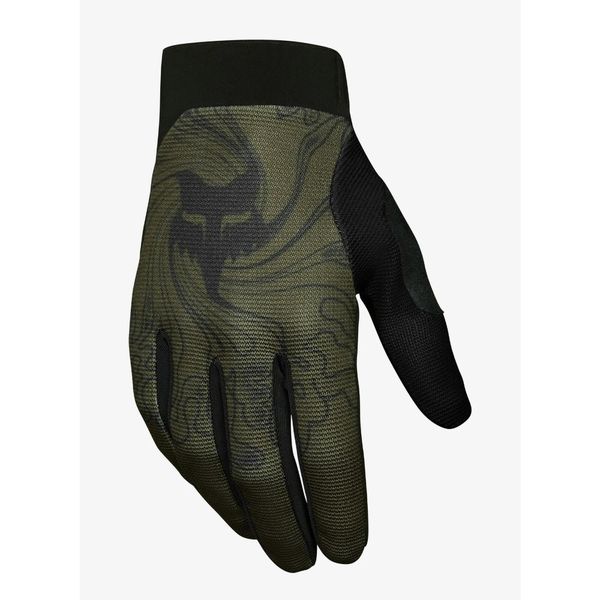 Rękawiczki rowerowe męskie Fox Ranger Glove Frequency. Zielone rękawiczki FOX, bez wzorów. Za 153.00 zł.