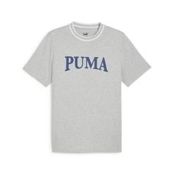 Koszulka sportowa męska Puma Squad Graphic Tee. Czarne t-shirty sportowe Puma, bez wzorów, bez ramiączek, na fitness i siłownię. Za 172.00 zł.