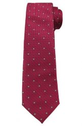 Ciemny Czerwony Elegancki Krawat -Angelo di Monti- 6 cm, Męski, Wzór Geometryczny. Czerwone krawaty i muchy Angelo di Monti, bez wzorów. Za 45.00 zł.