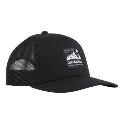 Czapka Trucker Rossignol Crown. Czarne czapki z daszkiem Rossignol, bez wzorów. Za 247.50 zł.