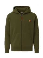 U.S. Polo Assn. Bluza w kolorze oliwkowym rozmiar: L. Brązowe bluzy U.S. Polo Assn., l, bez wzorów, z bawełny, bez kaptura. Za 161.73 zł.