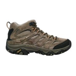 Buty trekkingowe męskie Merrell Moab 3 Gtx Gore-tex. Brązowe trekkingi Merrell, bez wzorów, z gore-texu, bez zapięcia. Za 692.40 zł.