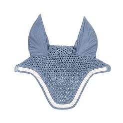 Czapka z muchą dla koni Kentucky Wellington. Niebieskie krawaty i muchy KENTUCKY HORSEWEAR, bez wzorów. Za 397.50 zł.