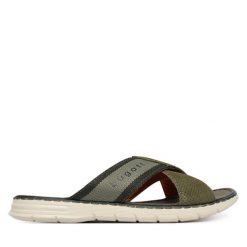 Klapki Bugatti. Zielone klapki Bugatti. Za 169.99 zł.