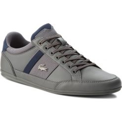 Sneakersy LACOSTE - Chaymon 318 1 Cam 7-36CAM0008G1N Dk Gry/Nvy. Buty sportowe casual marki LACOSTE. W wyprzedaży za 359.00 zł.