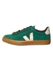Veja Skórzane sneakersy "Campo Bold" w kolorze zielono-kremowym rozmiar: 44. Brązowe buty sportowe casual Veja, bez wzorów, ze skóry, bez zapięcia. Za 411.91 zł.
