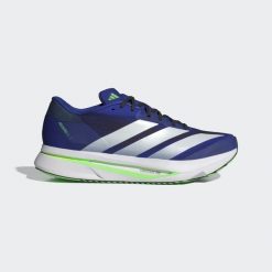 Buty Adizero SL 2. Białe buty do biegania Adidas, bez wzorów, bez zapięcia, do biegania. Za 569.00 zł.