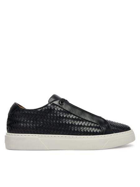BOSS Sneakersy Gary 50555323 Czarny. Czarne buty sportowe casual Boss, bez wzorów, ze skóry, bez zapięcia. Za 1,821.99 zł.