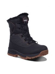 Icepeak Kozaki zimowe "Alofi" w kolorze czarnym rozmiar: 41. Czarne kozaki Icepeak, na zimę, bez wzorów, z materiału, bez obcasa, bez zapięcia. Za 238.84 zł.