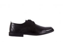 Półbuty Bayla-088 08471 Nature Nero, Czarny, Skóra naturalna - 44. Czarne eleganckie półbuty Bayla, bez wzorów, ze skóry, bez obcasa, bez zapięcia. W wyprzedaży za 134.10 zł.