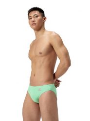 Speedo Kąpielówki "End+ ML" w kolorze zielonym rozmiar: 5. Zielone odzież kąpielowa Speedo, bez wzorów, z materiału. Za 109.95 zł.