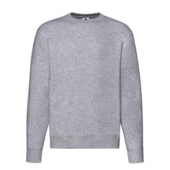 Męska Bluza Rozpinana Premium Heather. Szare bluzy Fruit of the Loom, m, bez wzorów, bez kaptura. Za 136.99 zł.