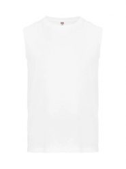 Clique Sleeveless podkoszulek bez rękawów 100% bawełna – White. Białe podkoszulki CLIQUE, s, bez wzorów, z bawełny, bez ramiączek. Za 87.46 zł.