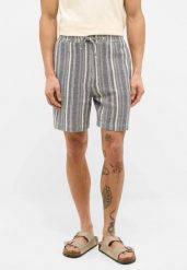 Męskie szorty Mustang Style Lockport Shorts Blue Dobby Stripe 1016479 12740. Niebieskie szorty Mustang, m, bez wzorów, z materiału. Za 169.99 zł.