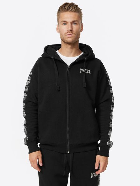 Bluza z kapturem i zamkiem błyskawicznym o klasycznym kroju Lonsdale Kempton. Białe bluzy z kapturem Benlee, l, bez wzorów, z bawełny, z kapturem. Za 280.50 zł.