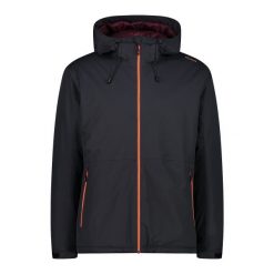 Kurtka z kapturem CMP. Czarne kurtki CMP, bez wzorów, z kapturem. Za 464.25 zł.