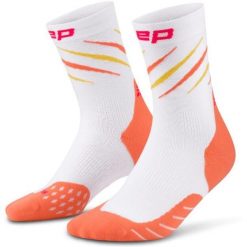 Skarpetki męskie sportowe Skarpetki kompresyjne do biegania Claws CEP. Białe odzież kompresyjna CEP, l, bez wzorów, z elastanu, do biegania. Za 74.00 zł.