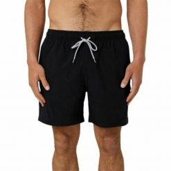 Strój kąpielowy Męski Daily Volley. Czarne odzież kąpielowa Rip Curl, m, bez wzorów, sportowe. Za 160.00 zł.