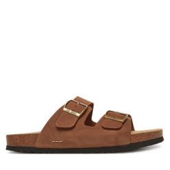 Klapki Josef Seibel. Brązowe klapki Josef Seibel. Za 309.99 zł.