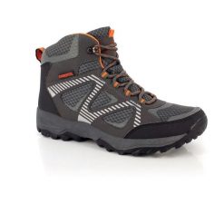 Buty trekkingowe dla dorosłych - CALTHA - Szare. Szare buty turystyczne Kimberfeel, bez wzorów, bez zapięcia, trekkingowe. Za 284.00 zł.