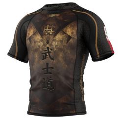 Koszulka Męska na siłownię rashguard MMA EXTREME HOBBY BUSHIDO. Czarne bielizna termoaktywna EXTREME HOBBY, m, bez wzorów, z bawełny, bez ramiączek, na fitness i siłownię. Za 199.00 zł.