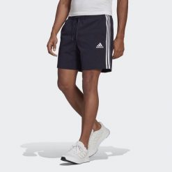 Spodenki męskie adidas M 3S SJ. Białe szorty Adidas, m, bez wzorów, z bawełny, klasyczne. Za 118.99 zł.