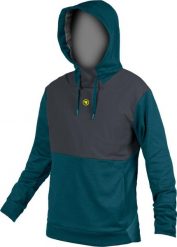 Bluza z kapturem Endura Trailster tech. Niebieskie bluzy z kapturem ENDURA, l, bez wzorów, z polaru, z kapturem. Za 438.20 zł.