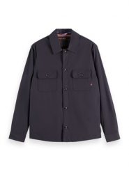 Scotch & Soda Koszula - Regular fit - w kolorze antracytowym rozmiar: M. Czarne koszule Scotch & Soda, m, bez wzorów, bez kołnierzyka, bez ramiączek. Za 175.67 zł.