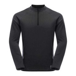 Męski Polar Do Jazdy Na Rowerze. Czarne bluzy z polaru Jack Wolfskin, na zimę, m, bez wzorów, z polaru, bez kaptura. Za 387.99 zł.