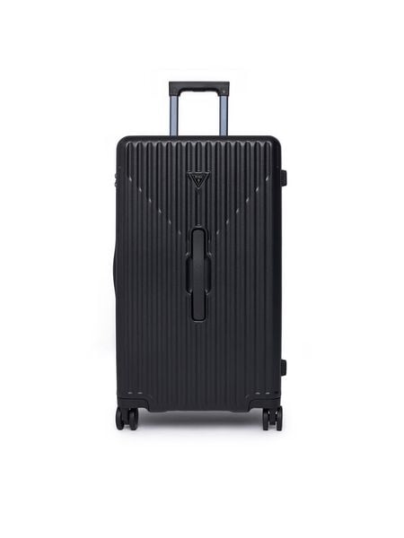 Guess Walizka średnia TMOLPC P5303 Czarny. Czarne walizki Guess, z aplikacjami, średnie. Za 869.99 zł.