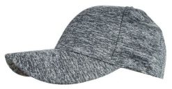 Męska Czapka z Daszkiem - 100% BAWEŁNA, Wiosenno-Letnia, Szara, Melanż, Pako Jeans. Szare czapki z daszkiem Pako Jeans, na lato, bez wzorów, z bawełny. Za 45.00 zł.