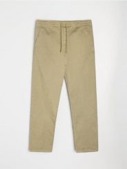 Spodnie chino jogger - zielony. Zielone joggery i bojówki Sinsay, m, bez wzorów. Za 69.99 zł.