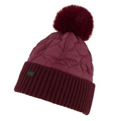 Unisex czapka zimowa Beanie. Czerwone czapki zimowe Regatta, bez wzorów. Za 52.99 zł.
