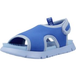 Sandały CAMPER OLAS SIERRA/MIRASAND Niebieski. Niebieskie sandały Camper, z tkaniny, bez zapięcia. Za 201.99 zł.
