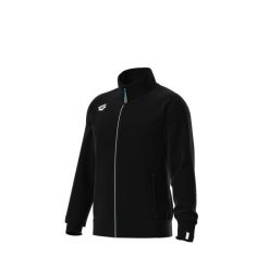 Kurtka z dresu Arena Panel Poly. Czarne kurtki Arena, m, bez wzorów, z dresówki, bez kaptura. Za 298.50 zł.